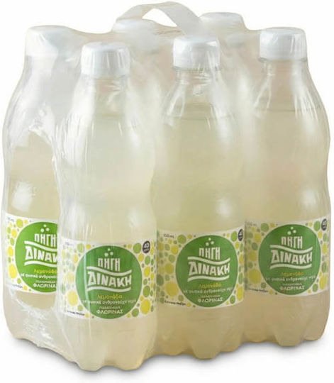 Pigi Dinaki Zitronenlimonade mit Kohlensäure in Flasche 100160nc 6x330ml