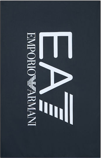 Emporio Armani Beach Towel Blue