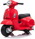 Vespa Gts Electrică Pentru Copii Roșie