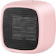 Alista Home Fan Heater General Use Floor Standing Pink 800W