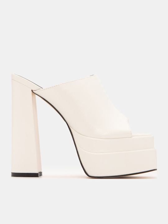 Luigi White Sandals
