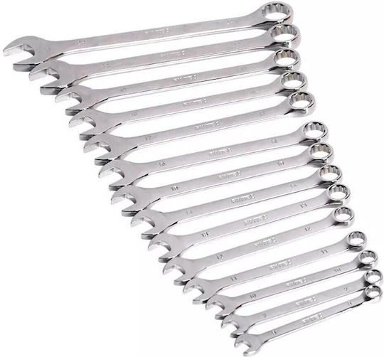 Σετ Γερμανόπολύγωνα Chromium Vanadium 8-24mm 14τεμ Fixtec Fhcs0014