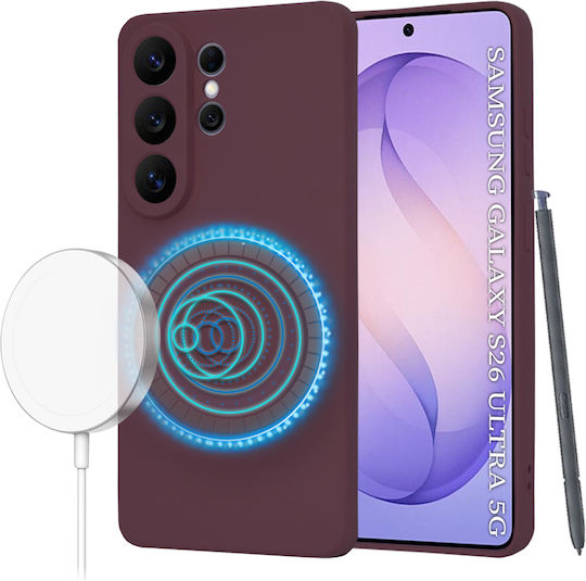 Techsuit Softflex Rückseite Umschlag Rot Galaxy S26 Ultra