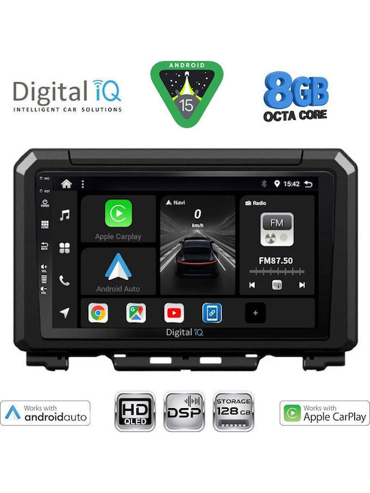 Digital IQ Car Audio System for Suzuki Jimny 2018+ with Touch Screen 9" Digital IQ BXF 7679_CPAA