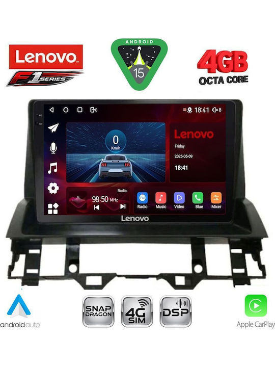 Lenovo Car Audio System for Mazda 6 2002-2008 Bluetooth USB WiFi GPS Apple CarPlay Android Auto with 10" Touch Screen