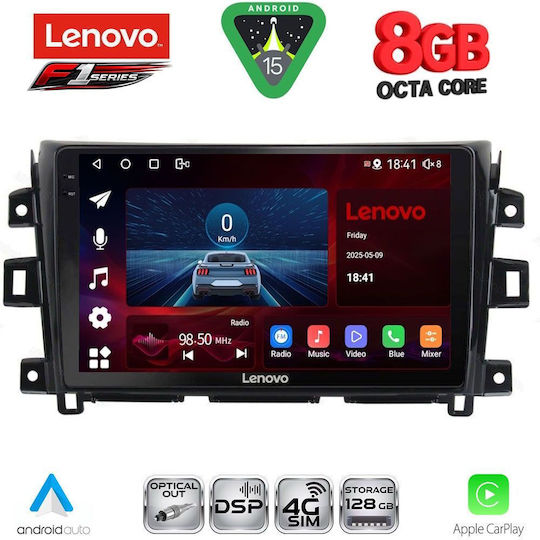 Lenovo Car Audio System for Nissan Navara 2016 Bluetooth USB WiFi GPS Apple CarPlay Android Auto with 10" Touch Screen