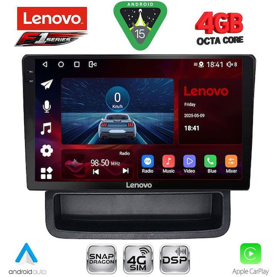 Lenovo Car Audio System for Opel Vivaro Renault Trafic Nissan Primastar 2004-2015 Bluetooth USB WiFi GPS Apple CarPlay Android Auto with 10" Touch Screen