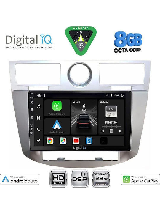 Digital IQ Car Audio System Chrysler Sebring 2008-2010 Bluetooth USB WiFi GPS Apple CarPlay Android Auto with 9" Touch Screen