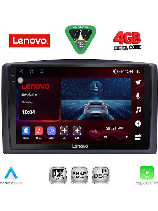 Lenovo Car Audio System for Mercedes-Benz Vito / Viano 2015-2022 (Bluetooth/USB/WiFi/GPS/Apple CarPlay/Android Auto) with 10" Touch Screen