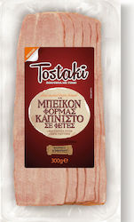 Smoked Bacon Slices Tostaki Creta Farms 300g
