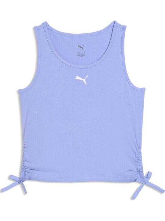 Kids Short-Sleeved Purple Top