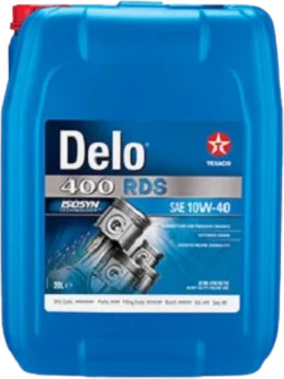 Texaco Delo 400 RDS Ημισυνθετικό Λάδι Αυτοκινήτου 10W-40 5lt