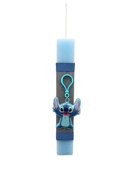 Easter Candle Lilo & Stitch Round Scented Handmade with Box