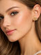 Eluna Stud Earrings Made of Gold Plated Steel