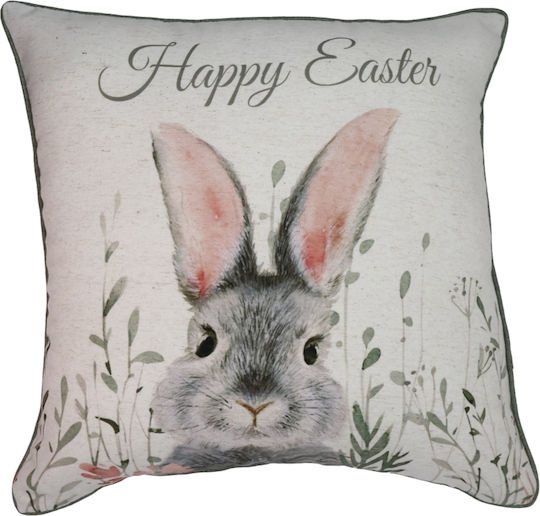 Osterdekorationen & Ornamente Kopfkissenbezug Ostern 45x45 Bedruckt 0801 Ilis Home