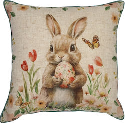 Osterdekorationen & Ornamente Kopfkissenbezug Ostern 45x45 Bedruckt 0354 Ilis Home