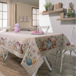 Easter Tablecloth Ruby 140*180