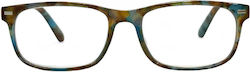 Frog Optical Lesebrillen +3.00 in Blau Farbe F359