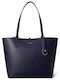 Women's Tote Bag Refined Navy/Skinny Stripe