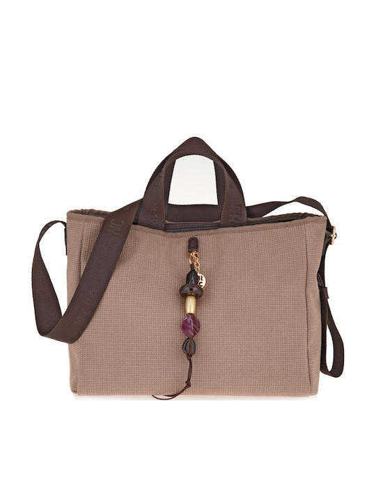 FRNC Fabric Women's Shoulder Bag Beige