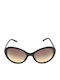 Rodenstock Women’s Sunglasses With Black Frame And Brown Lens R3254 A