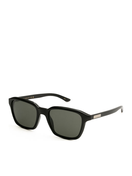 Gucci Men's Sunglasses With Black Horn-Rimmed Frame And Grey Lens GG2078S 001