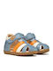 Sandale Tip Pantof Macchia Albastre