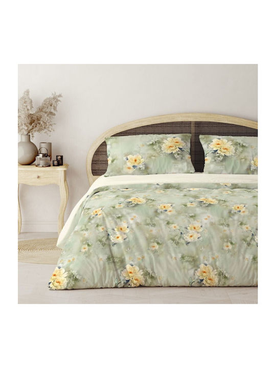 Lenjerii Deosebite Set Huse Pentru Pilote 100% Bumbac Dublu Cu 2 Fețe De Pernă Și 1 Cearceaf 200x220cm Dream