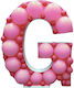 Ballon-Zubehör Buchstabe G