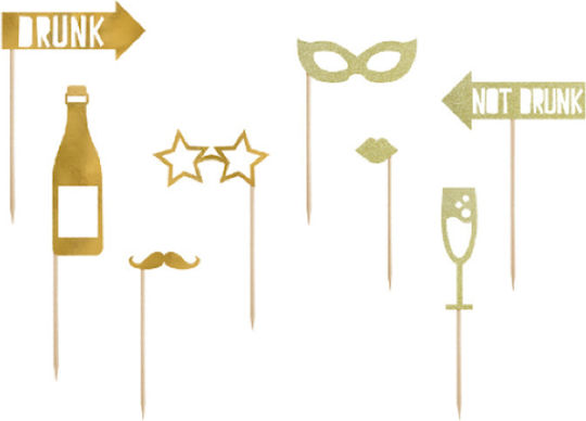 Στικάκια Photobooth Let's Celebrate 8 Τεμ