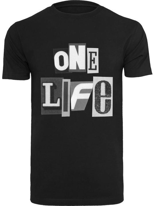 Mister Tee One Life T-shirt Black