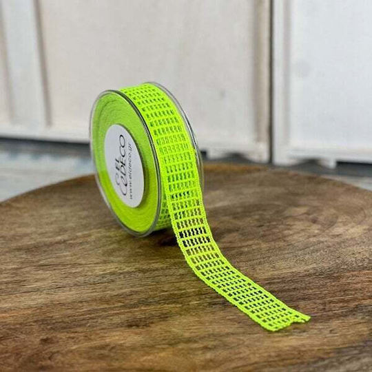 ED Collection Knitted Green Ribbon 9m T3826/3037