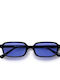 Red Raven Noire Unisex Sunglasses With Purple Frame And Purple Lens