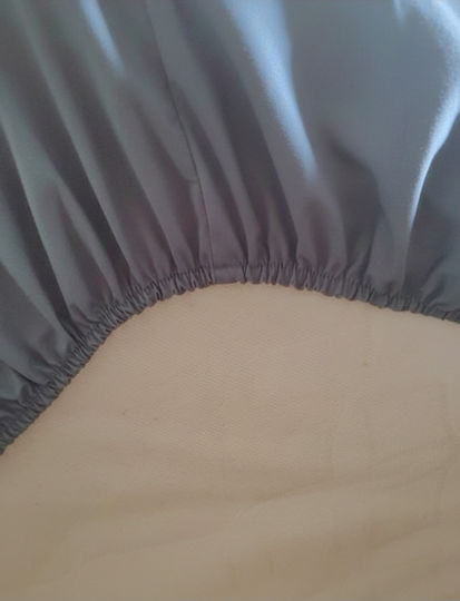 N.120451 Single Bed Sheet With Rubber Hugger 80x190+35cm 1