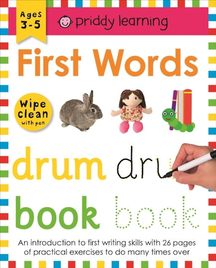 Wipe Clean Workbook: First Words - Priddy Books - Spiral Bound Wipe Clean Workbook: First Words - Priddy Books - Spiral Bound