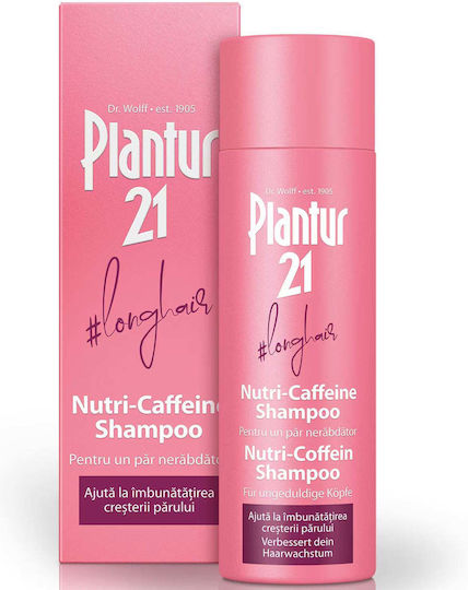 Nutri-caffeine Energizing Shampoo Plantur 21 Longhair 200 Ml Dr Kurt Wolff
