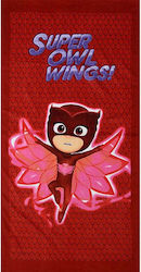 Πετσέτα Θαλάσσης Pj Masks Owlette Aquablue 70x140 Cm