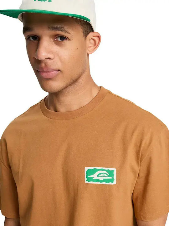 Quiksilver T-shirt Καφέ