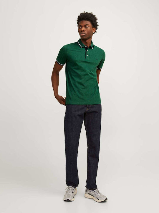 Jack & Jones Polo Bluza Sport Cu Mâneci Scurte ...