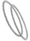 Handgefertigtes Dreharmband aus 925er Silber 19-20cm
