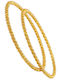 Handmade Gold Plated Silver 925 Twist Bracelet 19-20cm