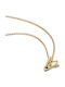 Pandora Necklace In Gold Plated Silver