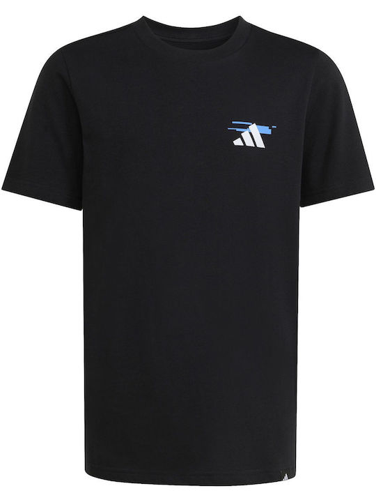 adidas Παιδικό T-shirt Μαύρο Gaming Graphic