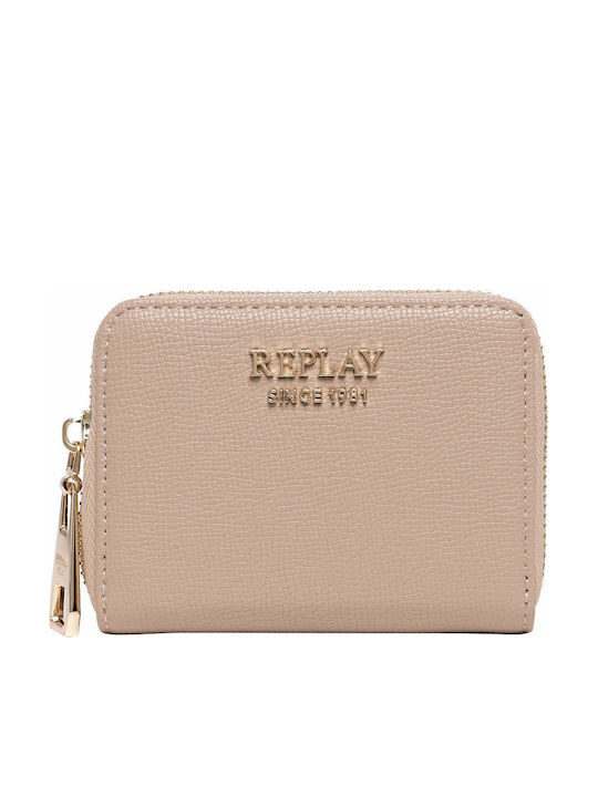 Replay Kleines Damenbrieftasche Beige