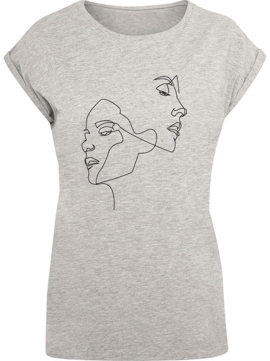 Γυναικείο T-shirt Heather Grey