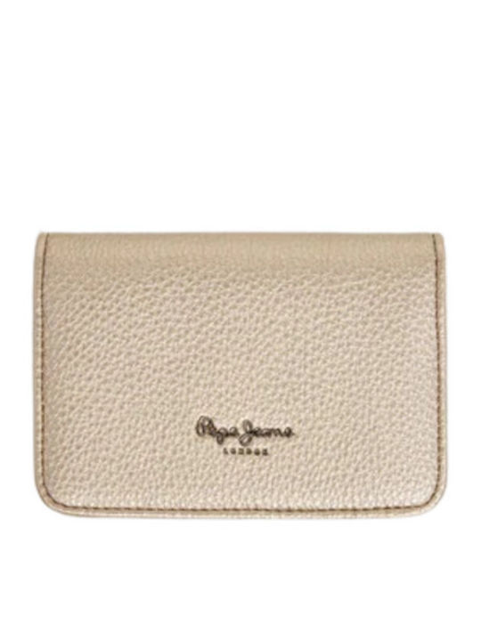 Small Leather Women's Wallet Gold