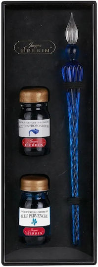 Jacques Herbin Ανταλλακτικό Μελάνι για Στυλό Μπλε 10ml