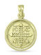 CHrysolithos Charm Talisman Constantin Din Aur 9K KR3091