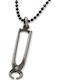 Men's Pendant Tangle Handmade Silver 925 Cord Leather 50cm