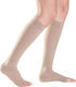 Sigvaris Tfs 701 Long Calf High Graduated Compression Socks Open Toes 18-21 mmHg Beige